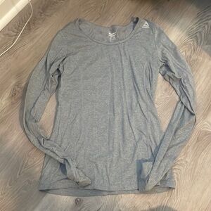 grey rebook long sleeve